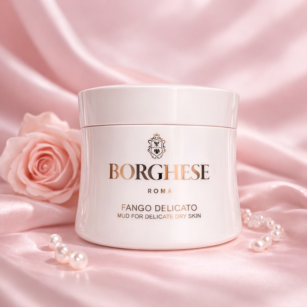 🎀 BORGHese Roma Fango Delicato Mud Mask – Sensitive Skin Spa Treatment